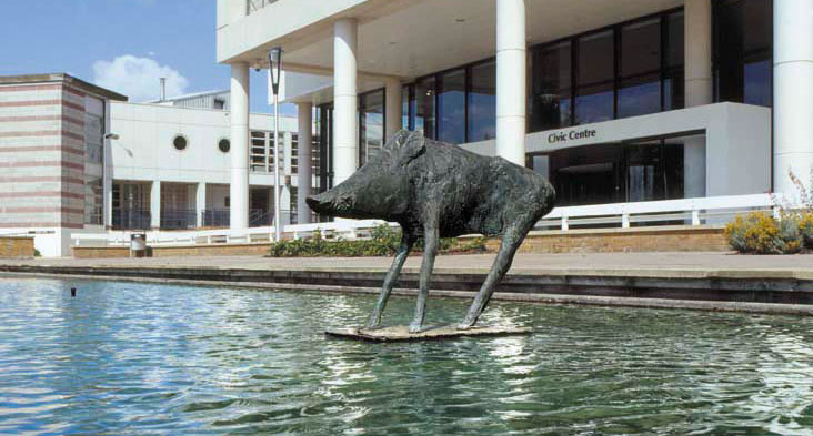 Elizabeth Fink, Civic Centre Harlow